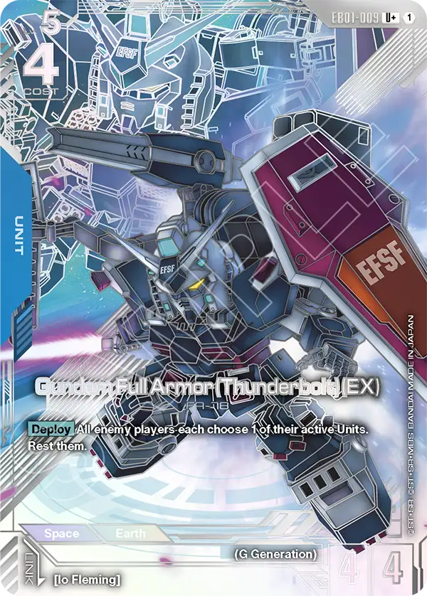 Gundam Full Armor (Thunderbolt) (EX) EB01-009