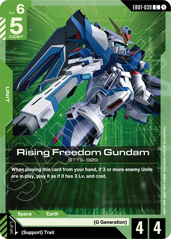 Rising Freedom Gundam EB01-039