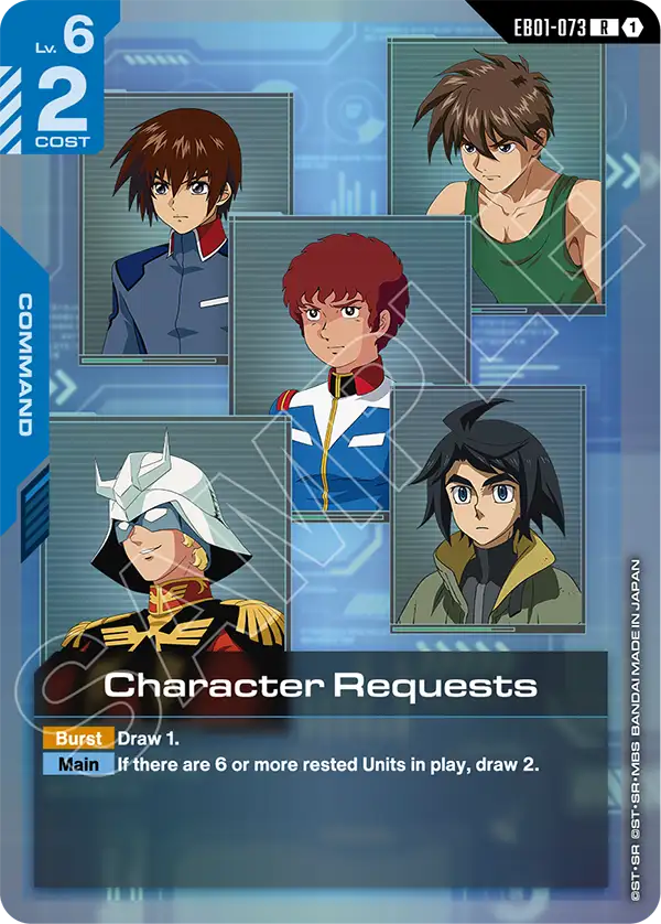 Character Requests EB01-073