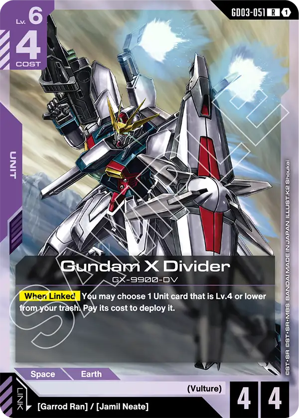 Gundam X Divider GD03-051
