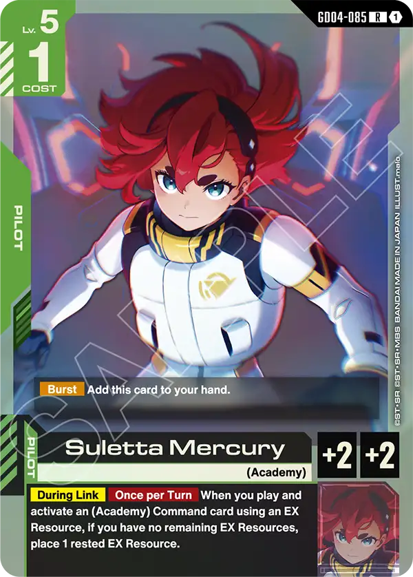 Suletta Mercury GD04-085