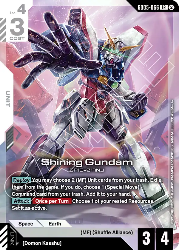 Shining Gundam GD05-066