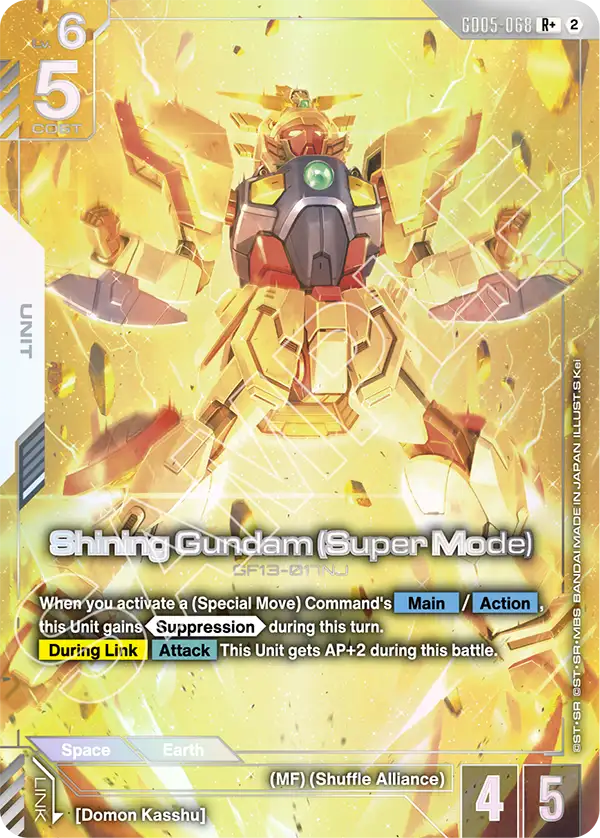 Shining Gundam (Super Mode) GD05-068