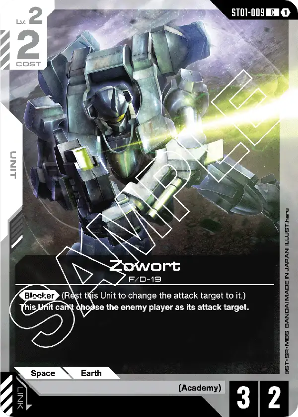 Zowort ST01-009