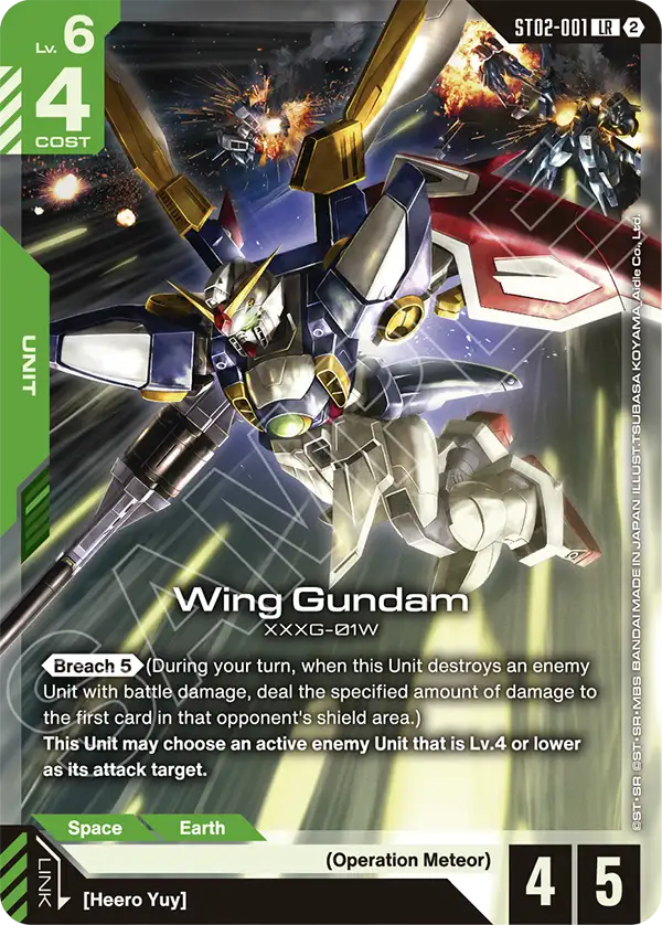 Wing Gundam ST02-001