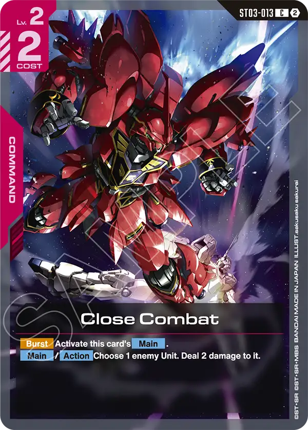 Close Combat ST03-013