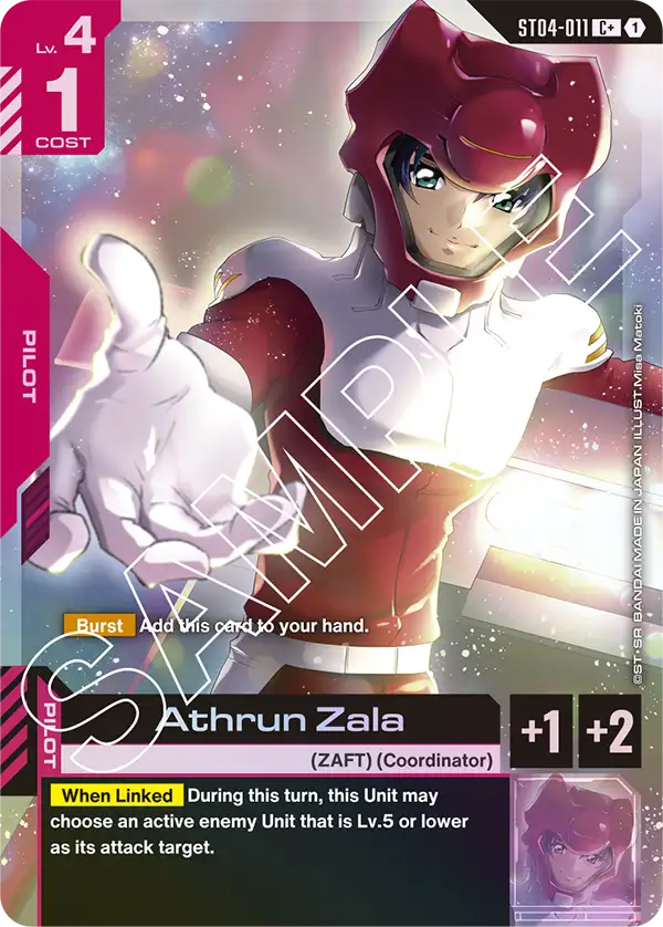 Athrun Zala ST04-011