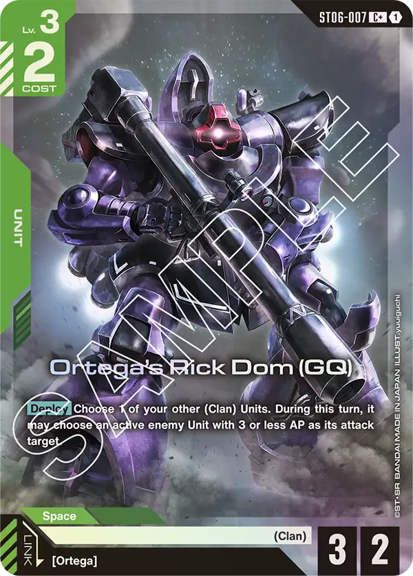 Ortega's Rick Dom (GQ) ST06-007