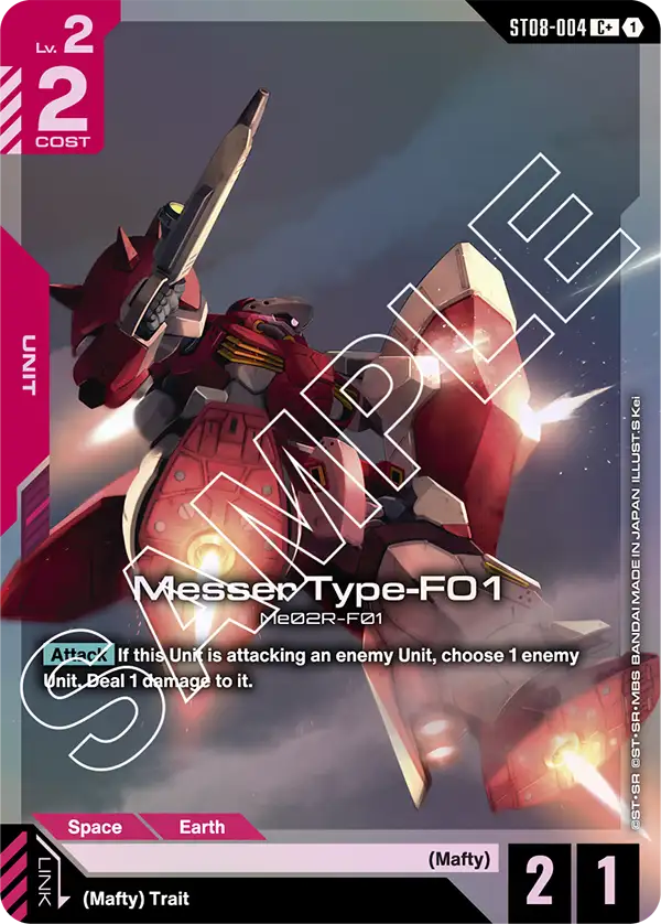 Messer Type-F01 ST08-004