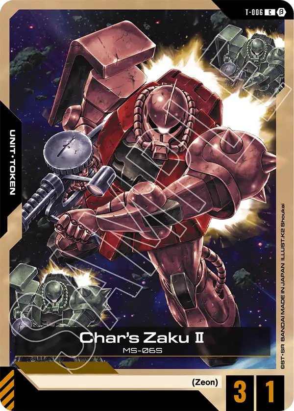 Char's Zaku Ⅱ T-006