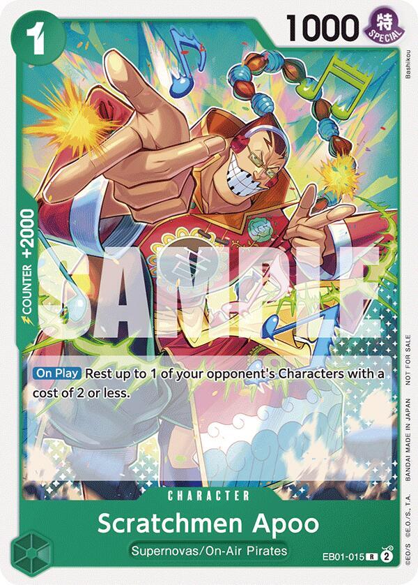 Scratchmen Apoo (Tournament Pack 2025 Vol. 2) EB01-015
