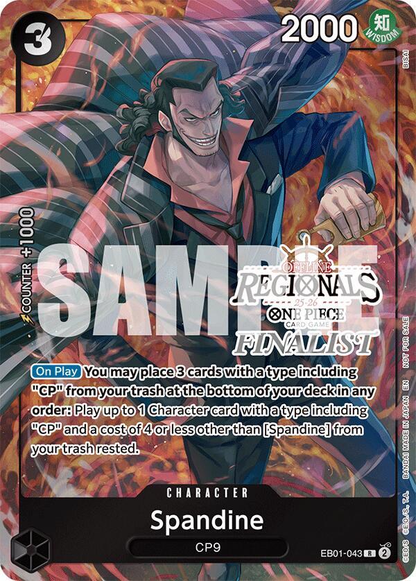 Spandine (Offline Regional Finalist Card Set 2025 Vol.1) EB01-043