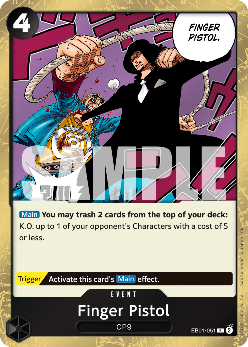 Finger Pistol (Reprint) EB01-051