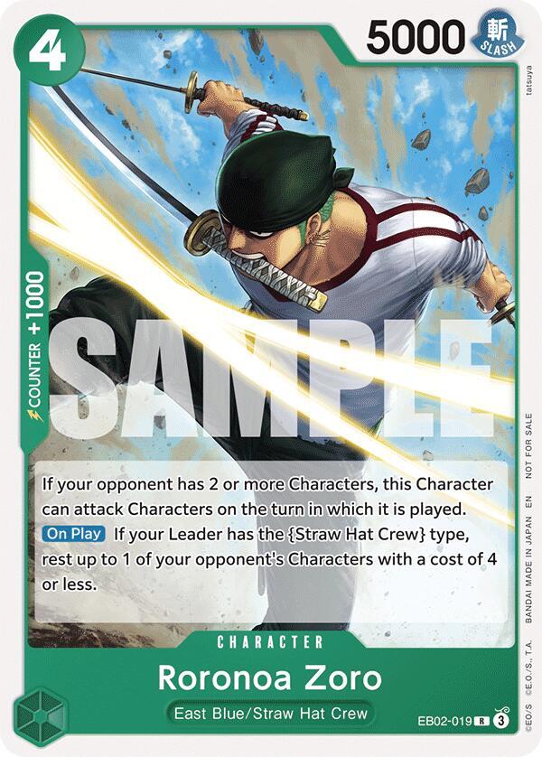 Roronoa Zoro EB02-019