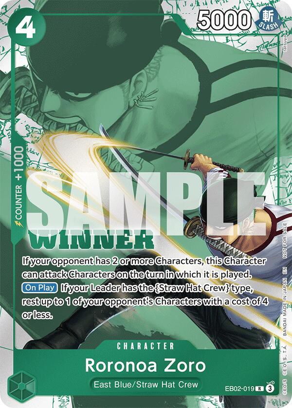 Roronoa Zoro (Winner Pack 2025 Vol. 3) EB02-019