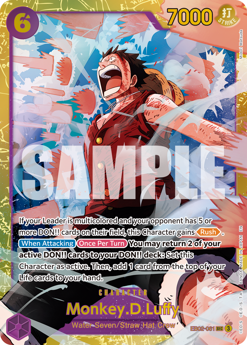 Monkey.D.Luffy - EB02-061 (SP) EB02-061