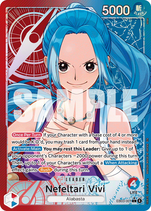 Nefeltari Vivi (001) (Alternate Art) EB03-001