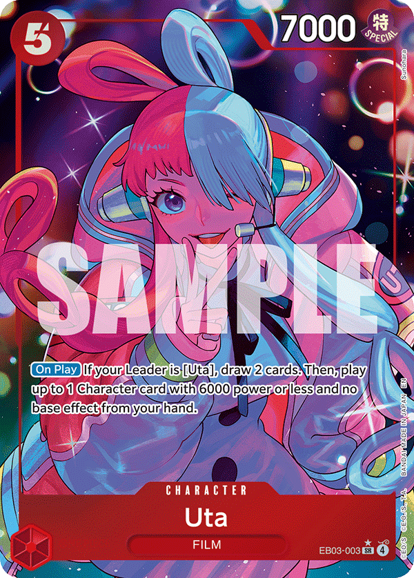 Uta (003) (Alternate Art) EB03-003