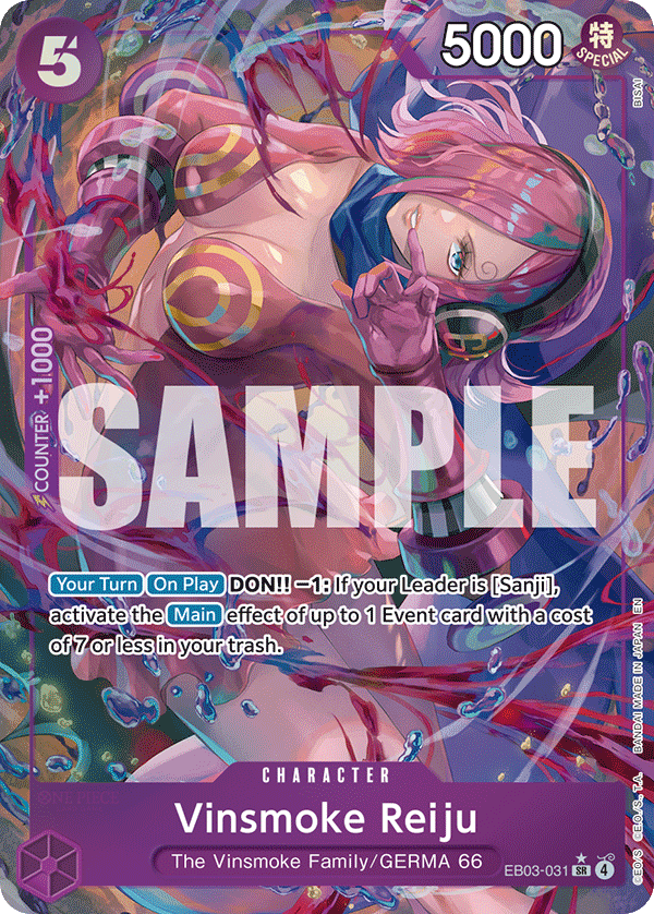 Vinsmoke Reiju (Alternate Art) EB03-031