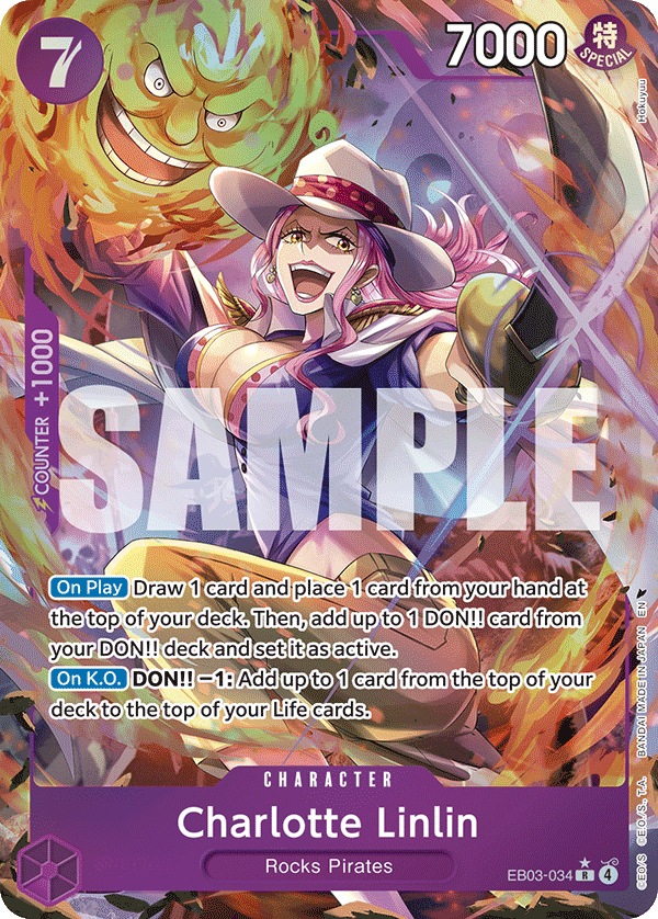 Charlotte Linlin (Alternate Art) EB03-034