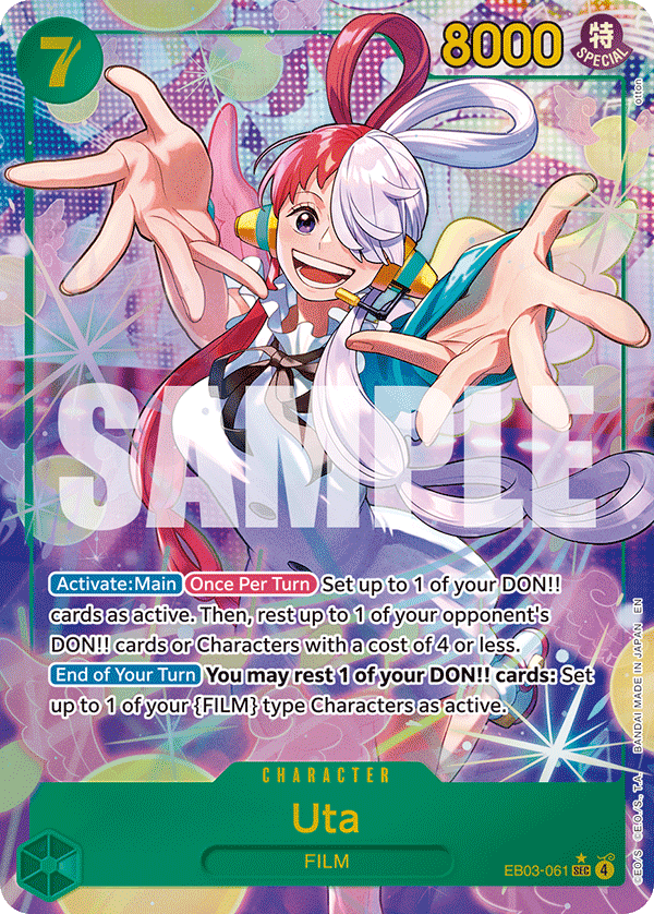 Uta (061) (Alternate Art) EB03-061