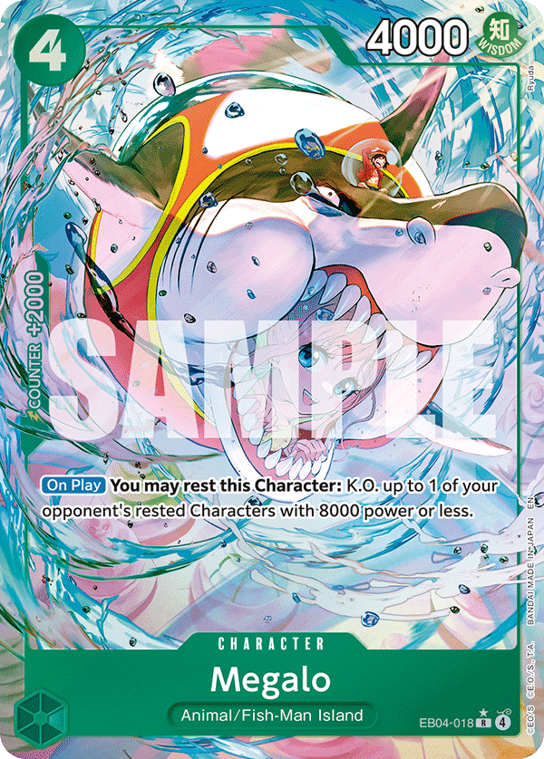 Megalo (Alternate Art) EB04-018
