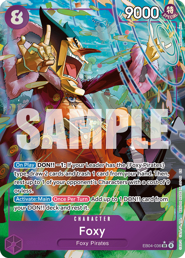 Foxy (Alternate Art) EB04-036