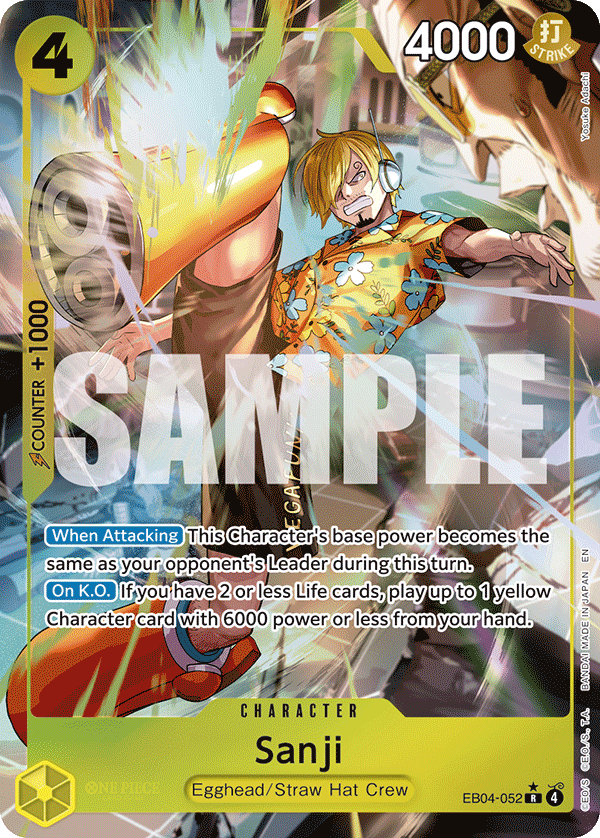 Sanji (EB04-052) (Alternate Art) EB04-052