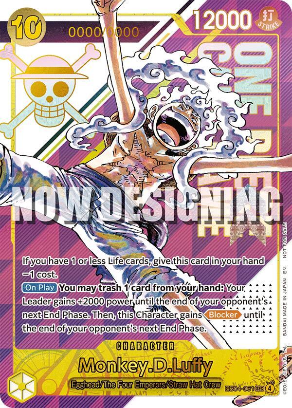 Monkey.D.Luffy - EB04-061 [Serial Number] EB04-061