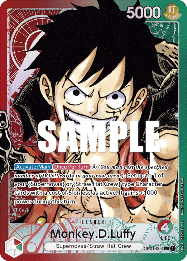 Monkey.D.Luffy (003) (Parallel) OP01-003