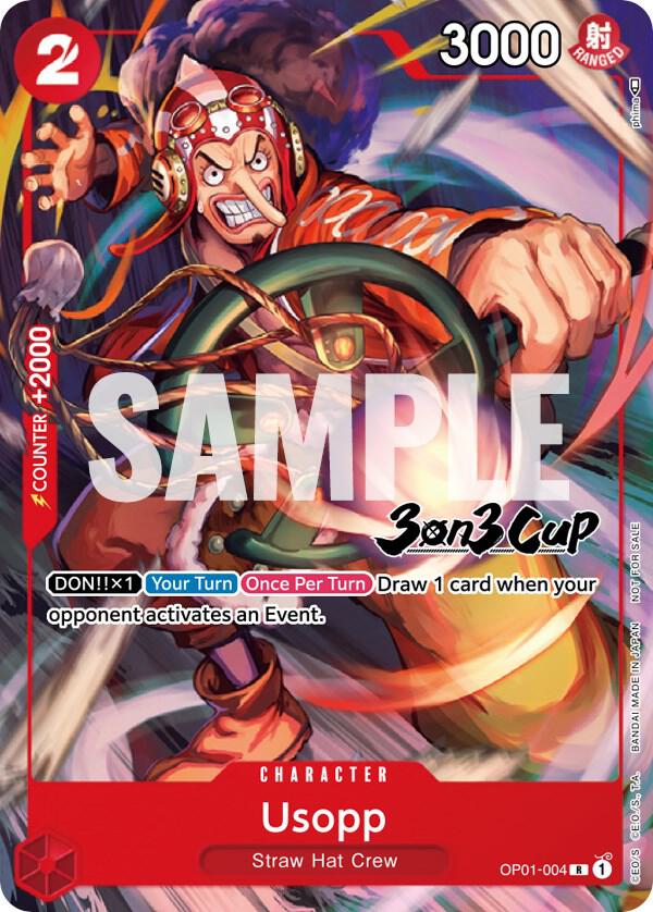 Usopp (3-on-3 Cup) [Participant] OP01-004