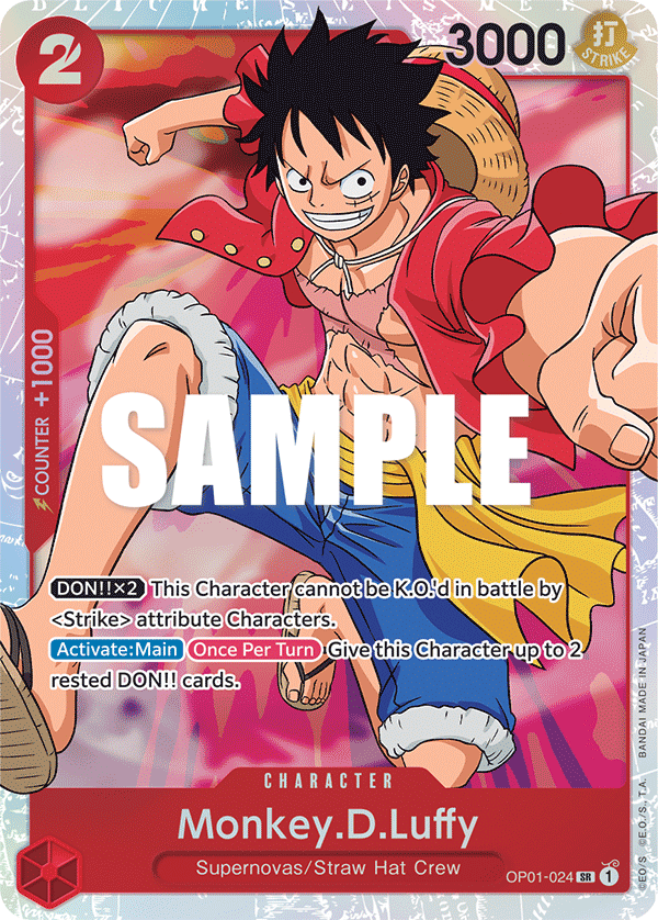 Monkey.D.Luffy (024) OP01-024