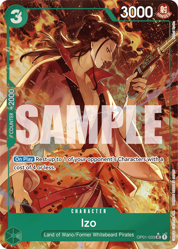 Izo (OP01-033) (Full Art) OP01-033