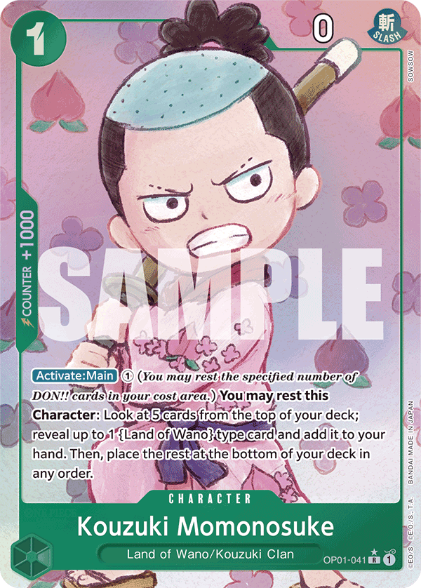 Kouzuki Momonosuke (Full Art) OP01-041