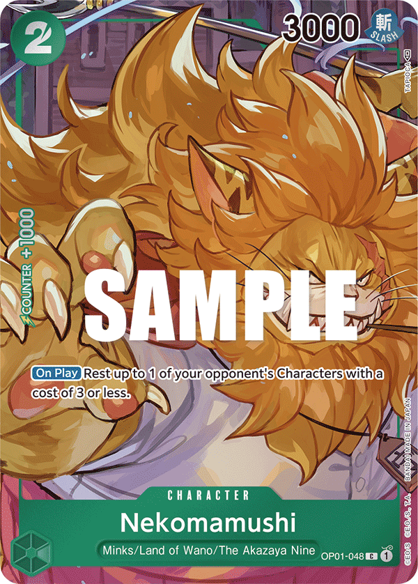 Nekomamushi (Box Topper) OP01-048