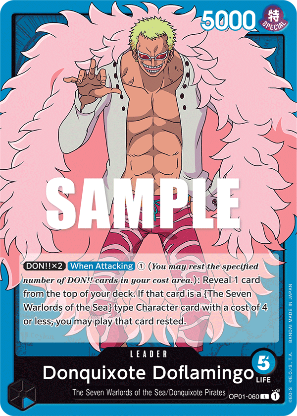 Donquixote Doflamingo (060) OP01-060