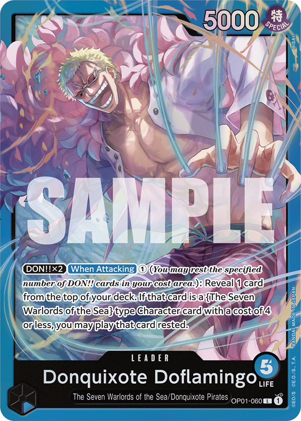 Starter Deck 17: BLUE Donquixote Doflamingo preview
