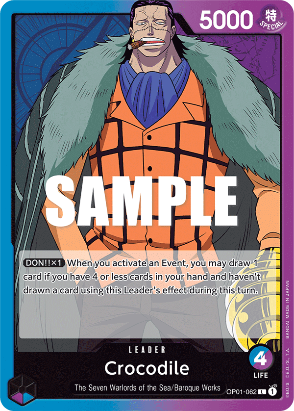 Crocodile (062) OP01-062
