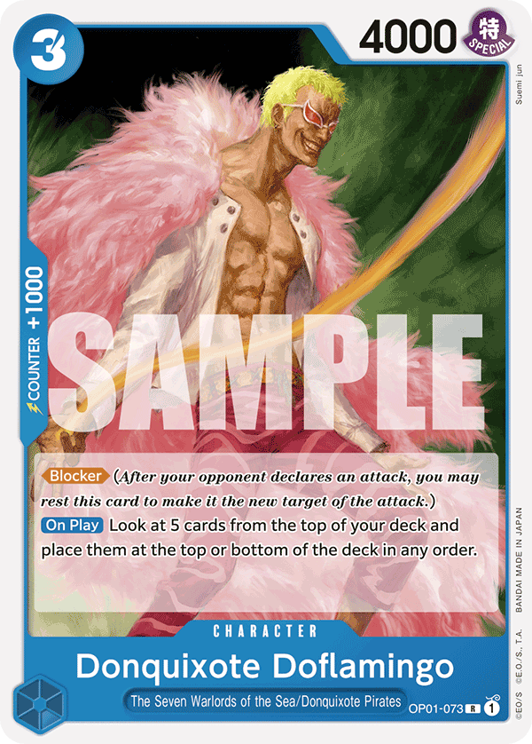 Donquixote Doflamingo (OP01-073) OP01-073