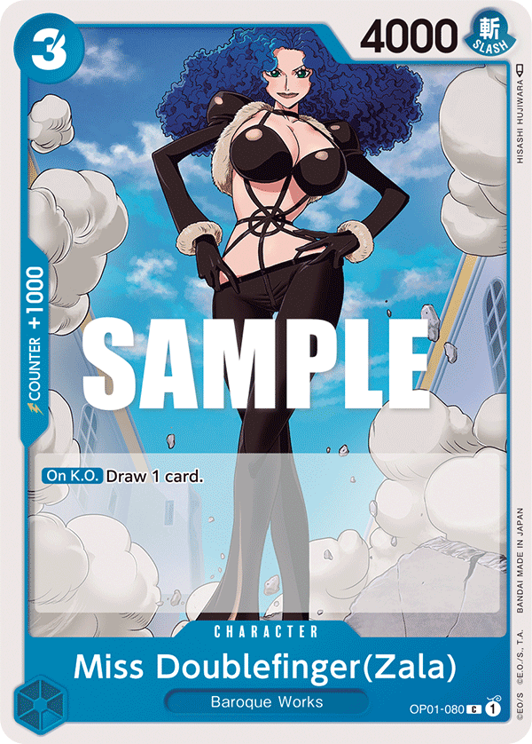Miss Doublefinger(Zala) OP01-080
