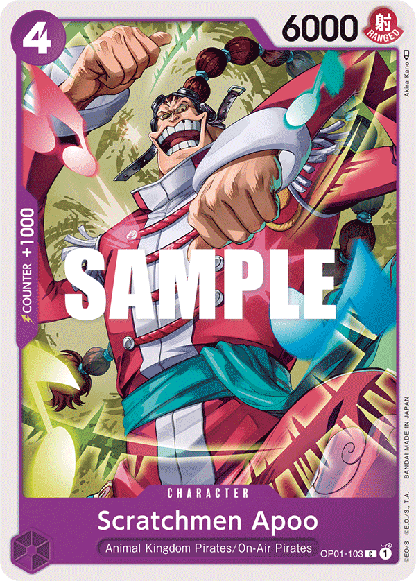 Scratchmen Apoo OP01-103