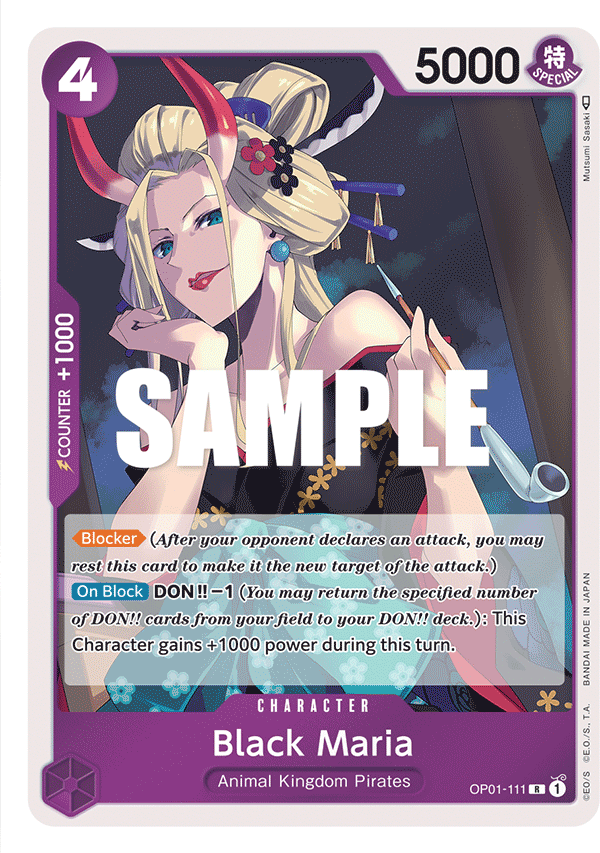 Black Maria OP01-111