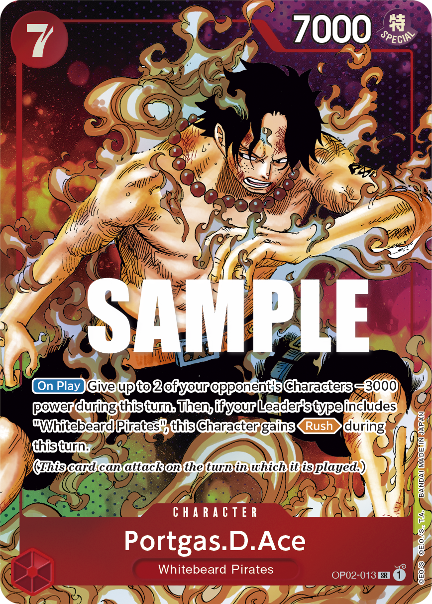 Portgas.D.Ace (Parallel) OP02-013
