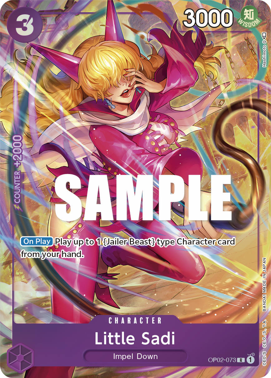 Little Sadi (Alternate Art) OP02-073