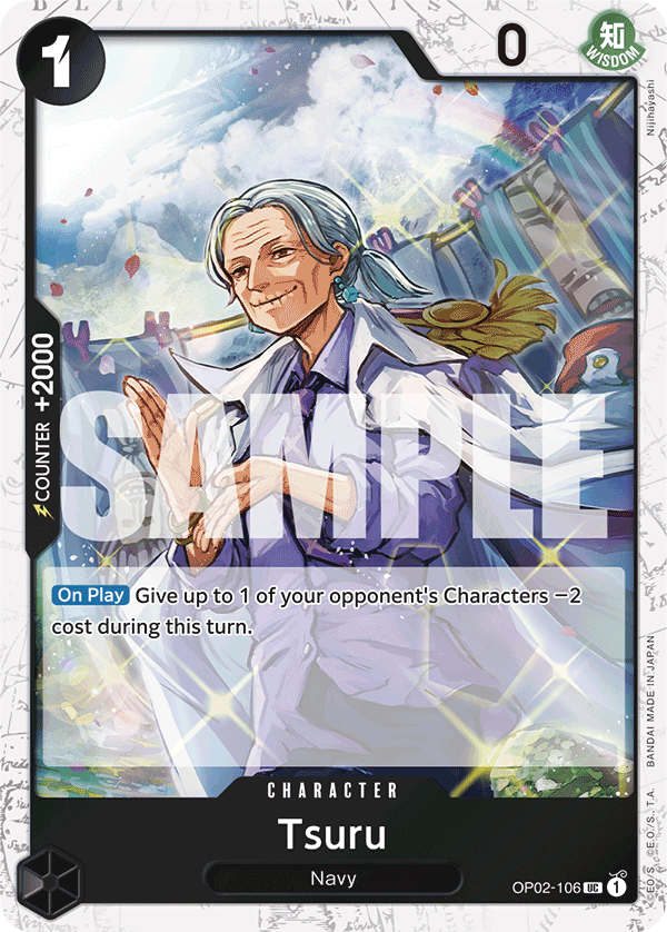 Tsuru (Jolly Roger Foil) OP02-106