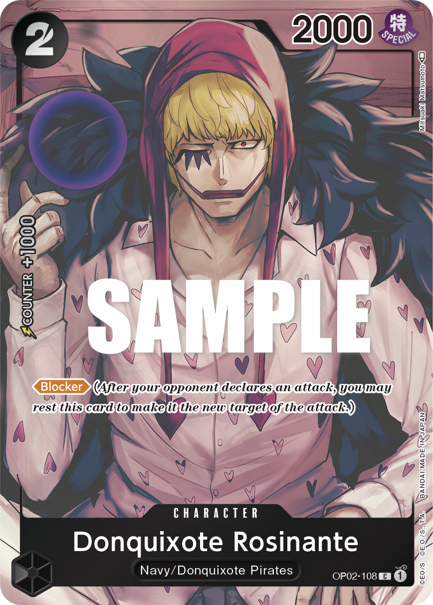 Donquixote Rosinante (Box Topper) OP02-108