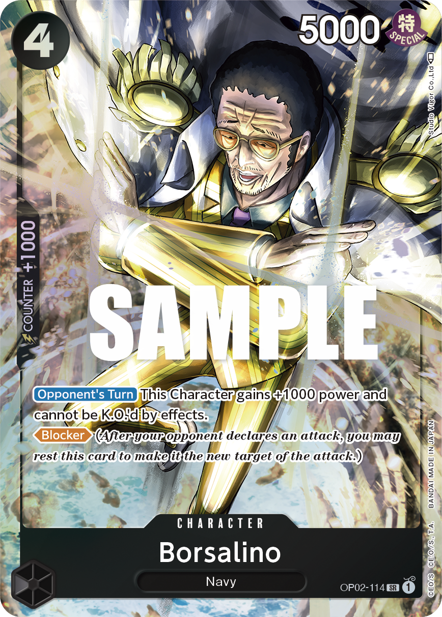 Borsalino (Alternate Art) OP02-114