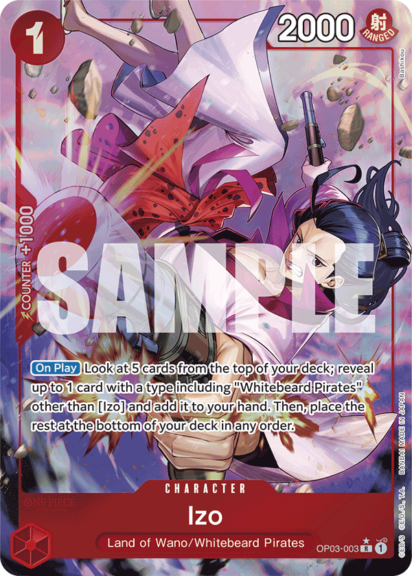 Izo (OP03-003) (Alternate Art) OP03-003
