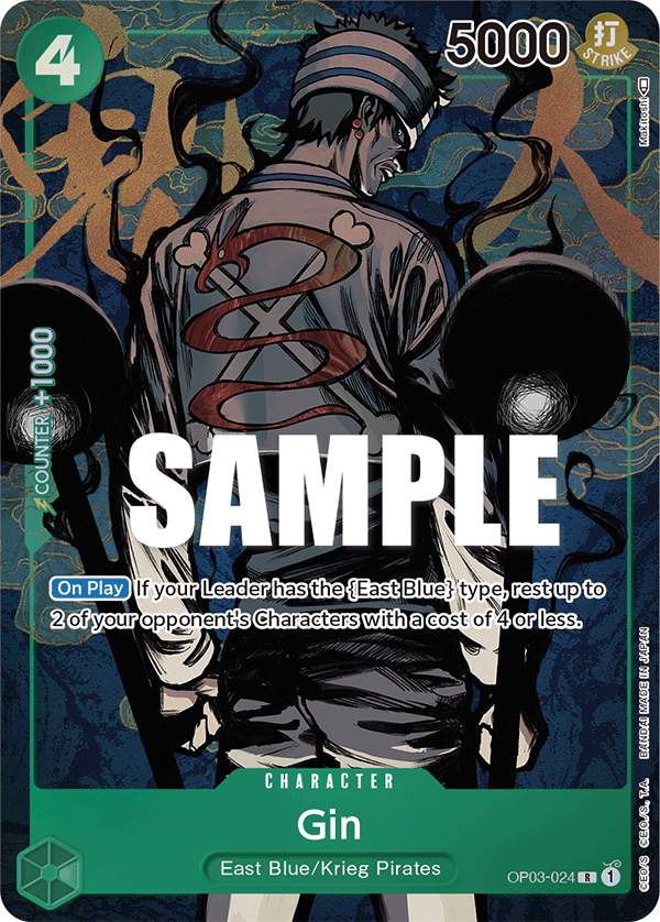 Gin (Alternate Art) OP03-024