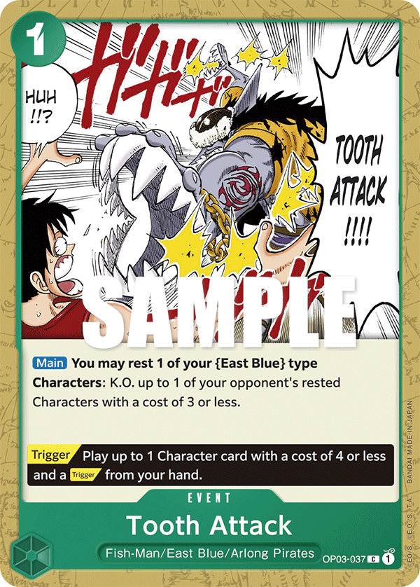 Tooth Attack OP03-037